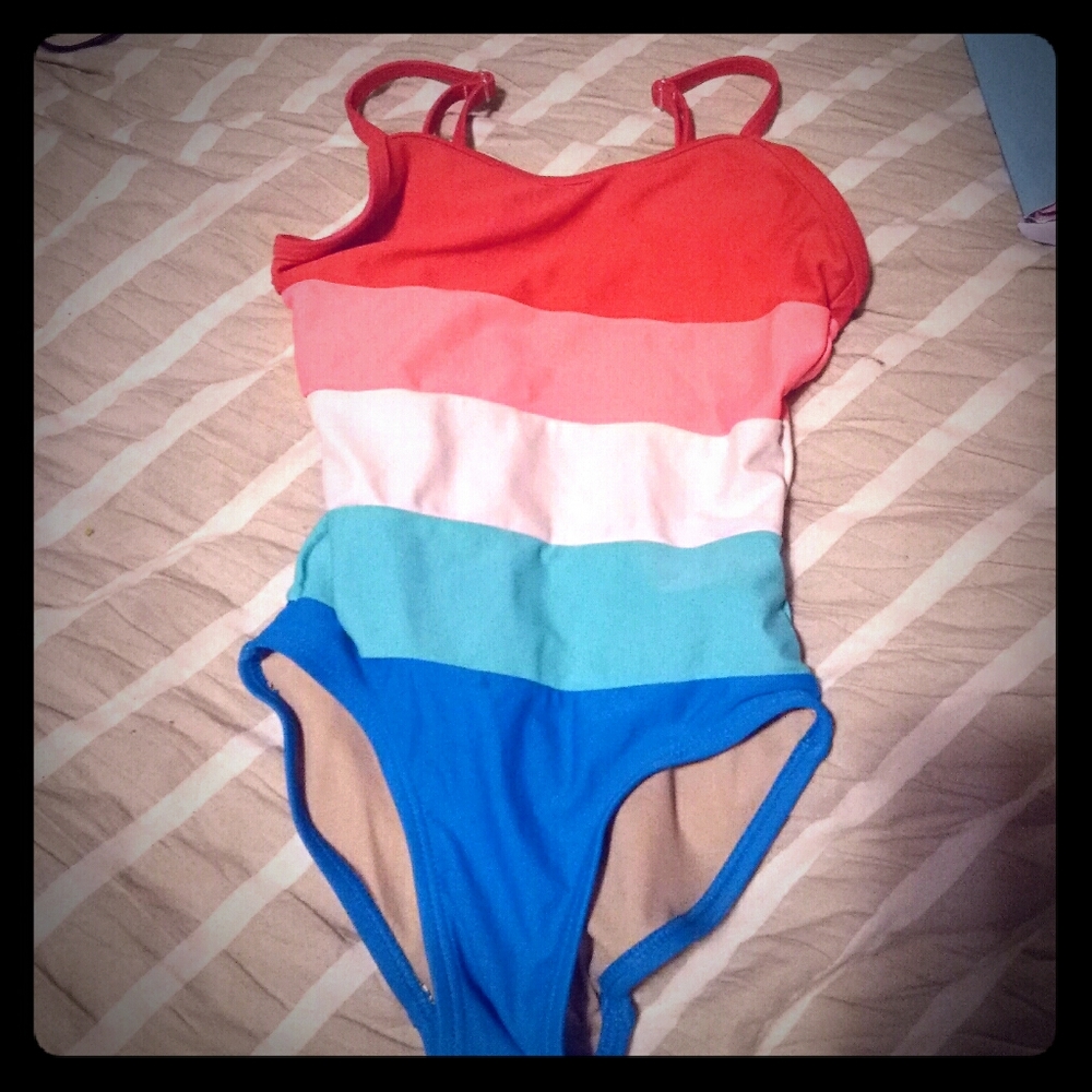 One piece bathing suit